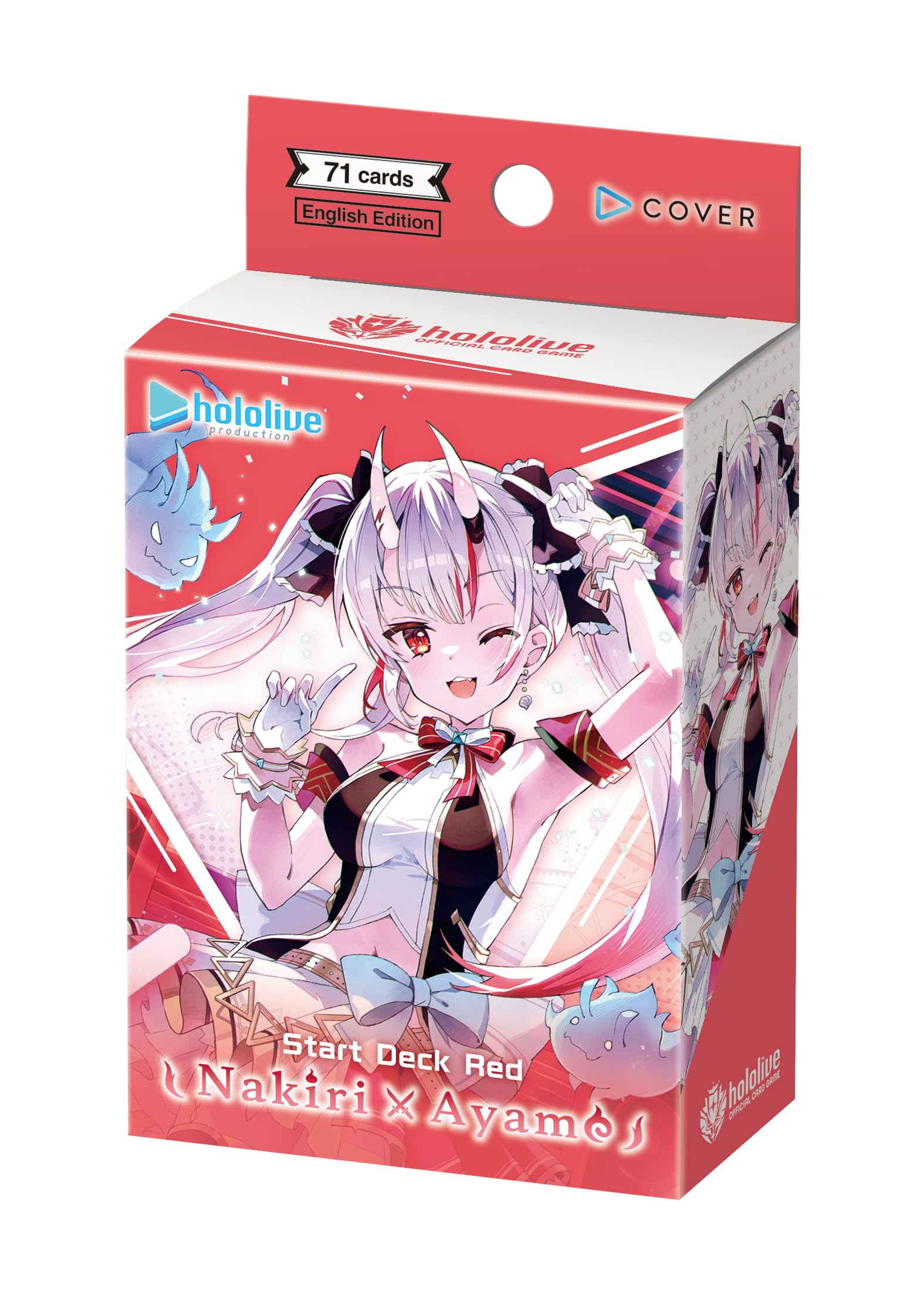 Amazon.co.jp: ホロライブ 公式カードゲーム 赤 なきりあやめ スタート